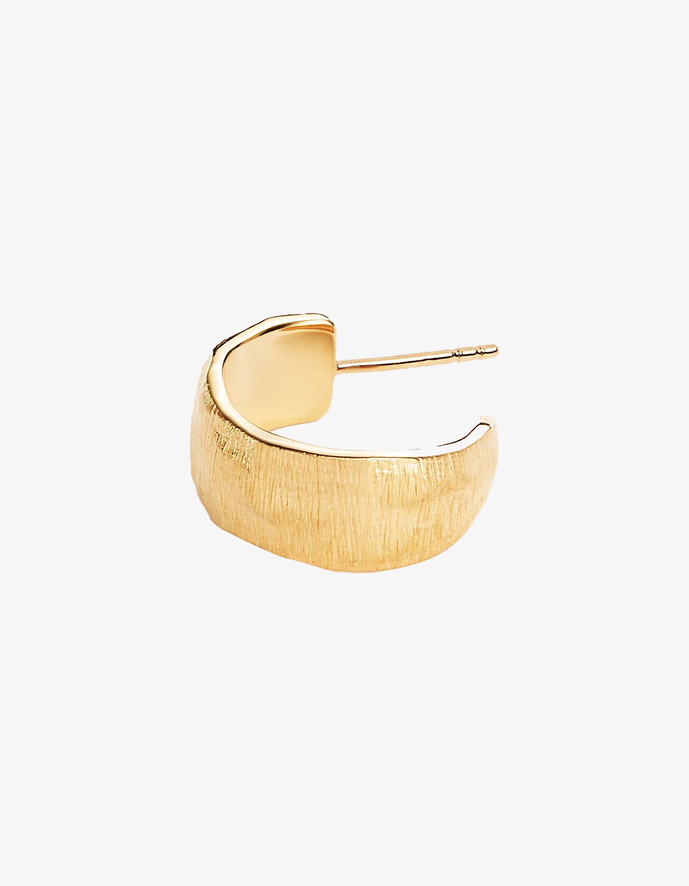 By Charlotte Woven Light Hoops Gold