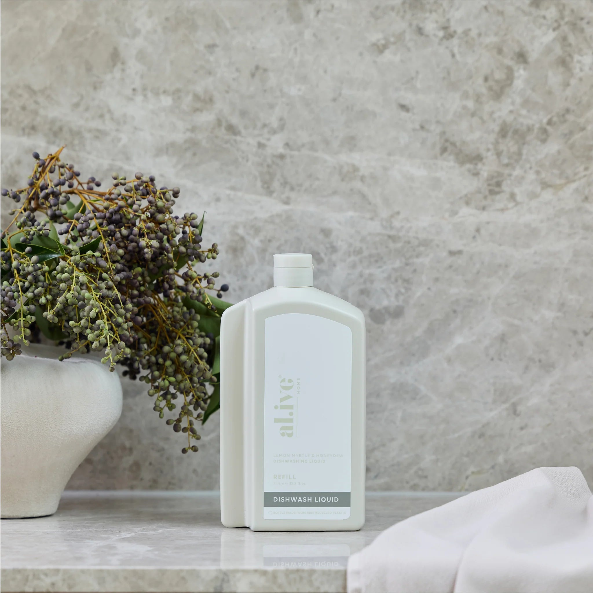 al.ive 1 L Dish Wash Refill - Lemon Myrtle & Honeydew