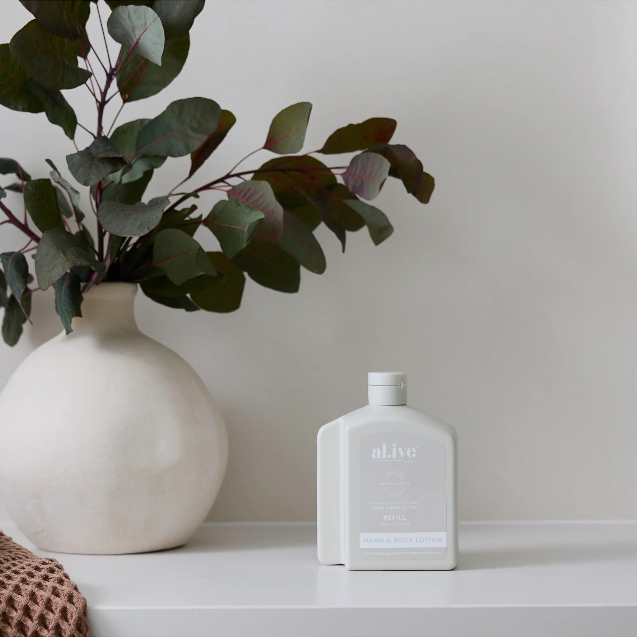 al.ive Sea Cotton & Coconut 650ml Lotion Refill