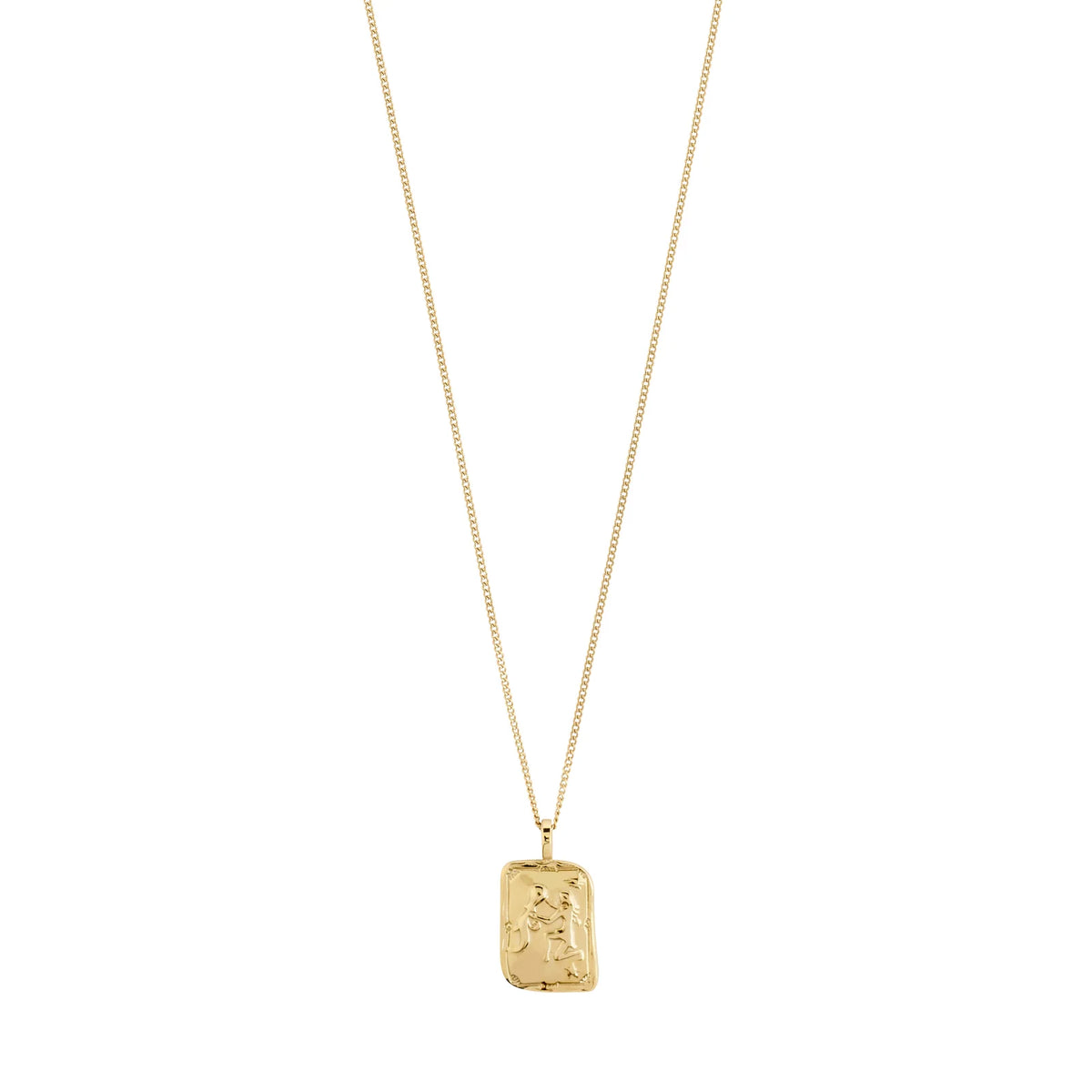 Pilgrim Zodiac Necklace Gold