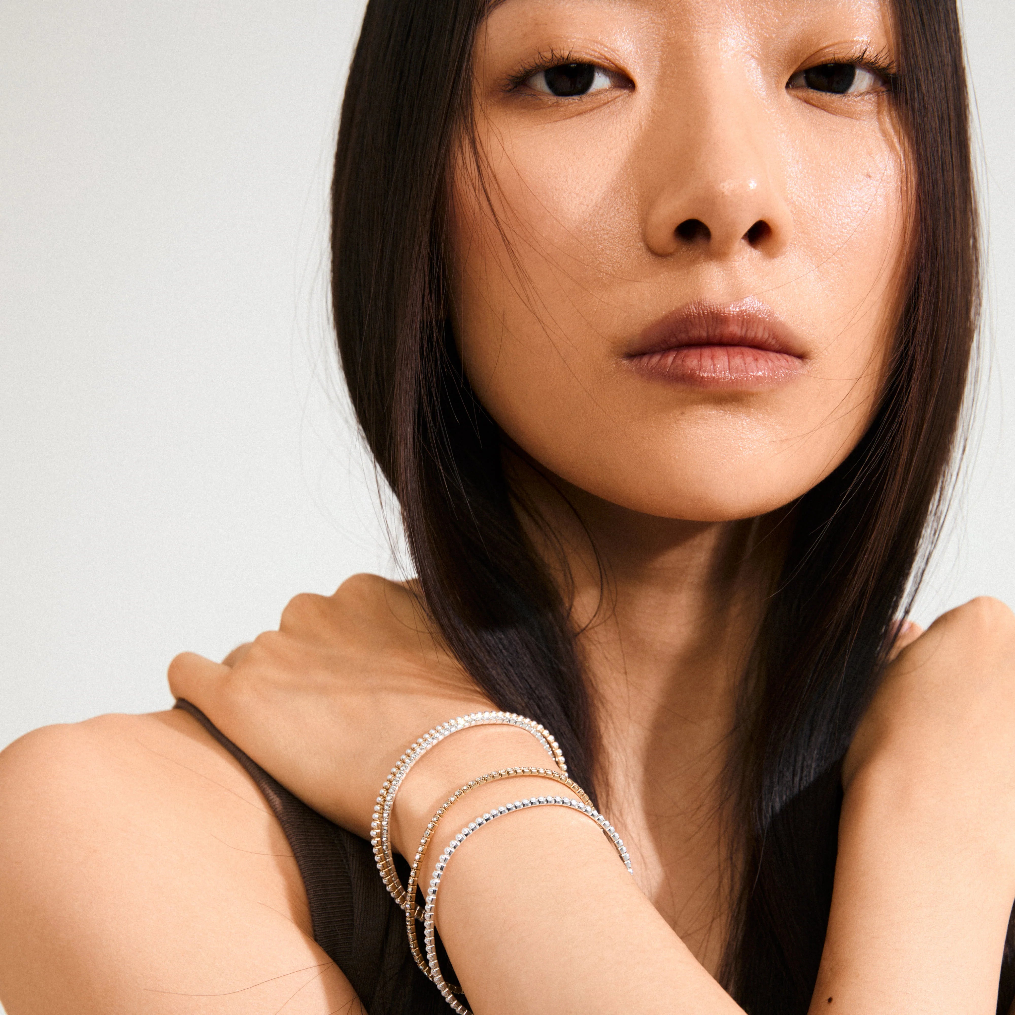 Pilgrim Arash Crystal Bracelet Gold