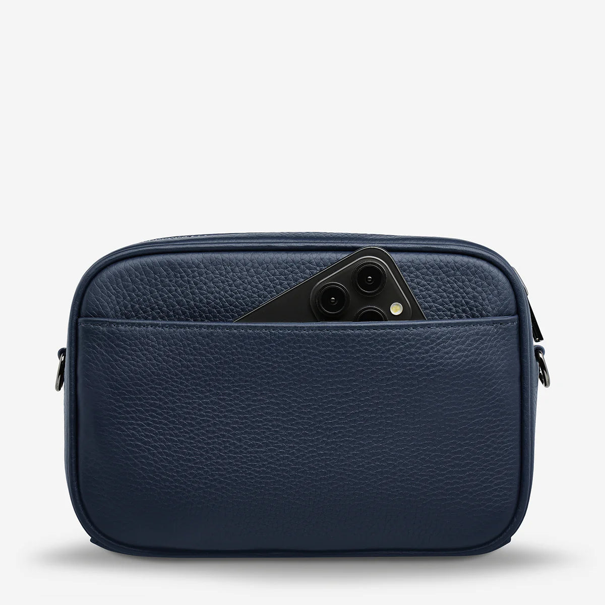 Status Anxiety Plunder Bag With Dual Straps - Midnight Blue