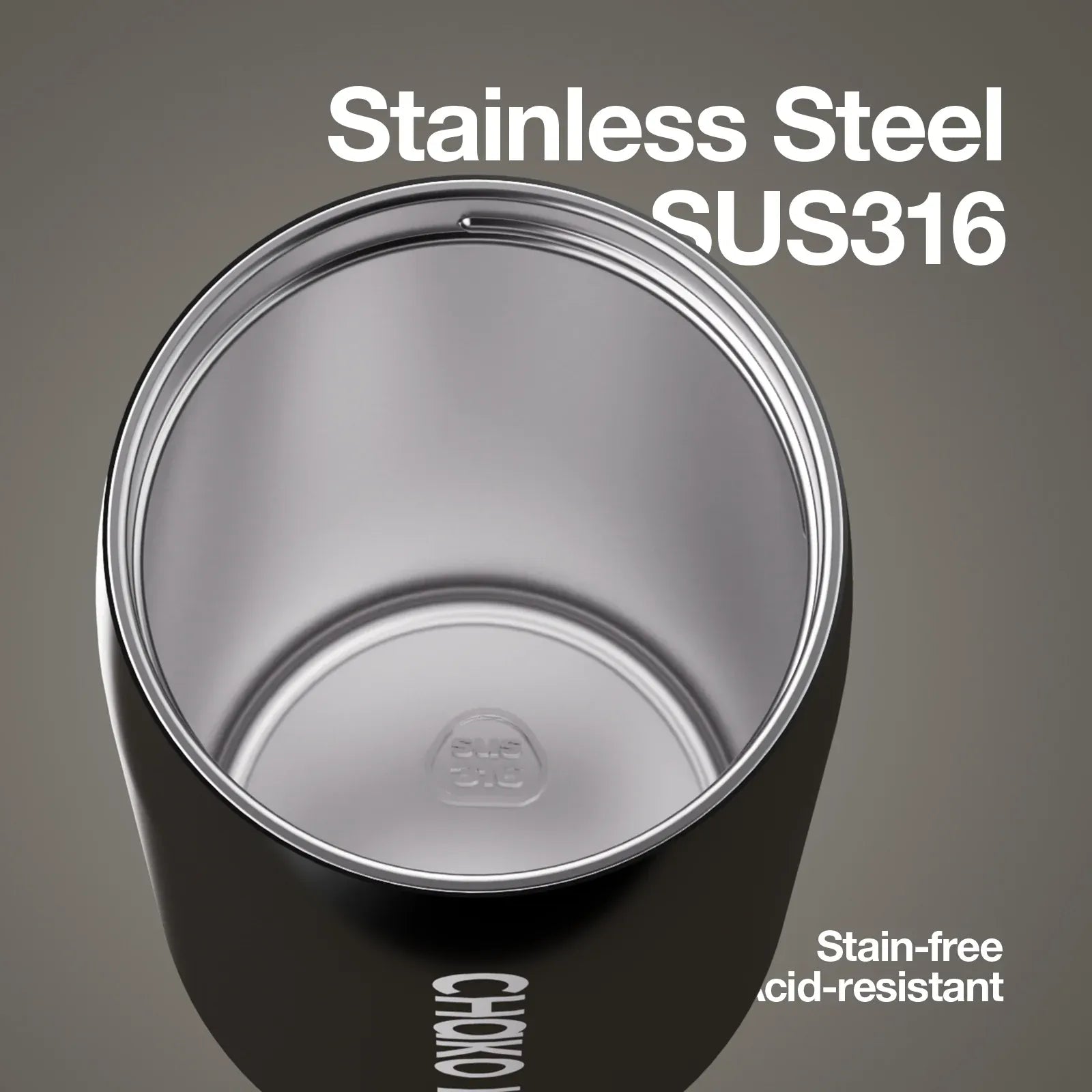 Chako Lab MilkMate Tumbler - Black