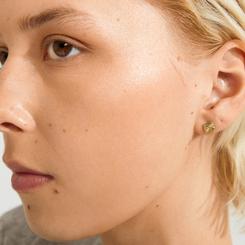 Pilgrim Sense Stud Earrings Gold