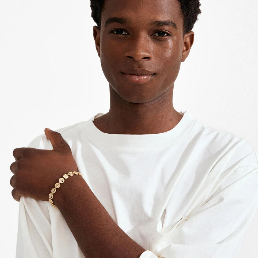 Pilgrim Fire Bracelet - Gold Plated