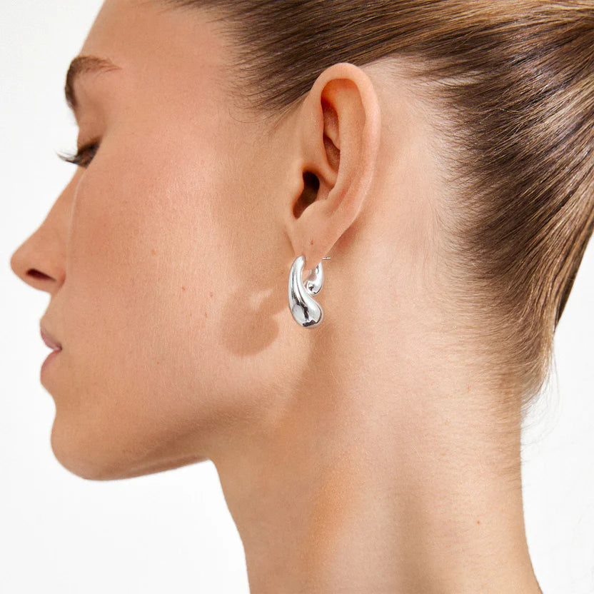 Pilgrim Jennings Earrings Silver