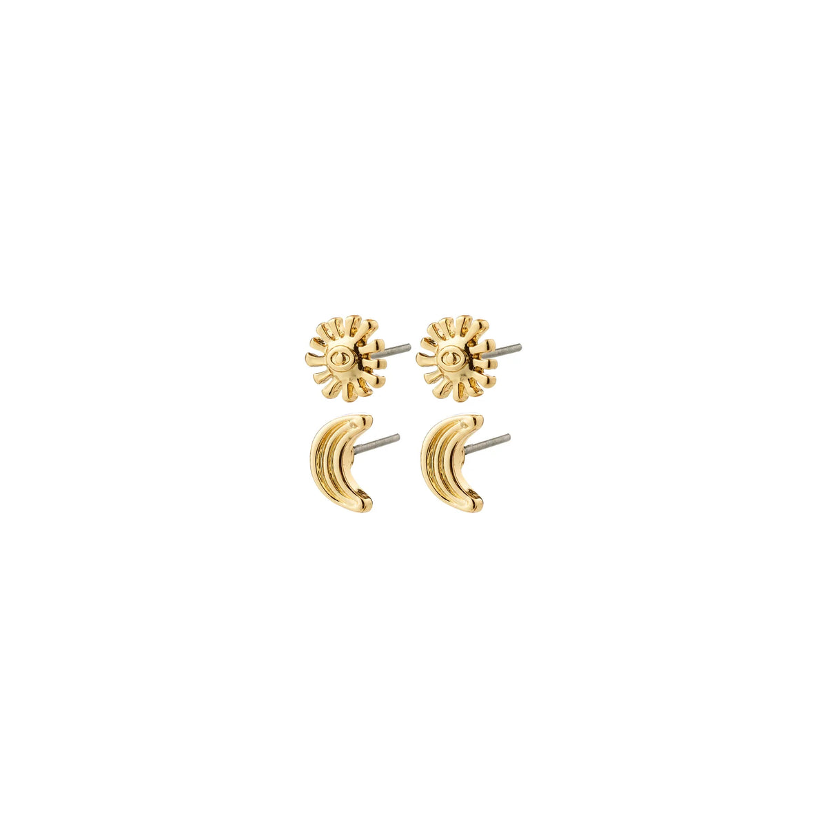 Pilgrim Misha 2-in-1 Earrings Gold