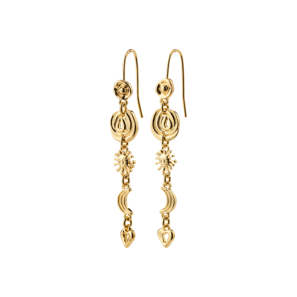 Pilgrim Misha Earrings Gold