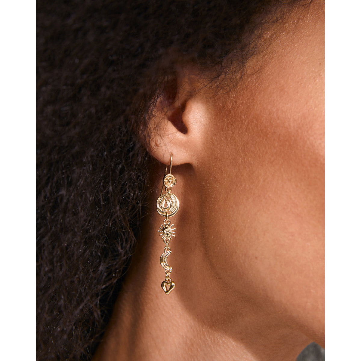 Pilgrim Misha Earrings Gold