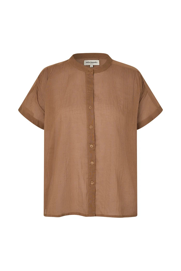 Lollys Laundry Mya Shirt Camel
