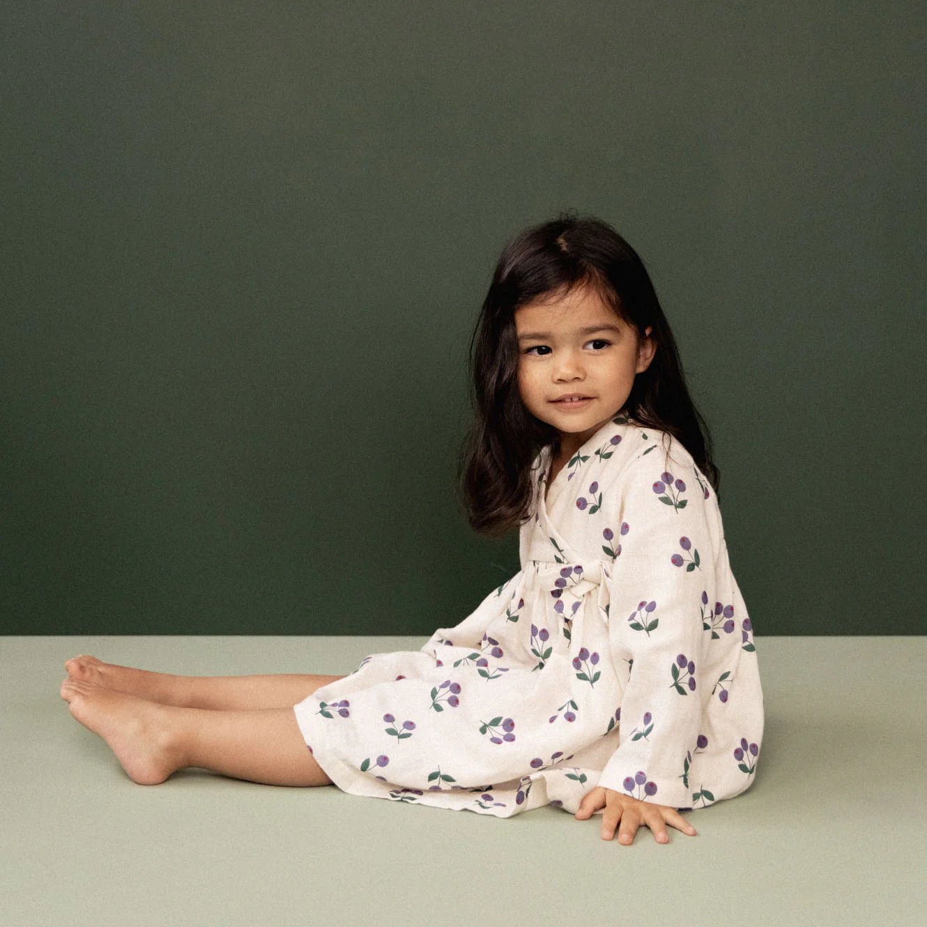 Nature Baby Mabel Dress Winter Berry