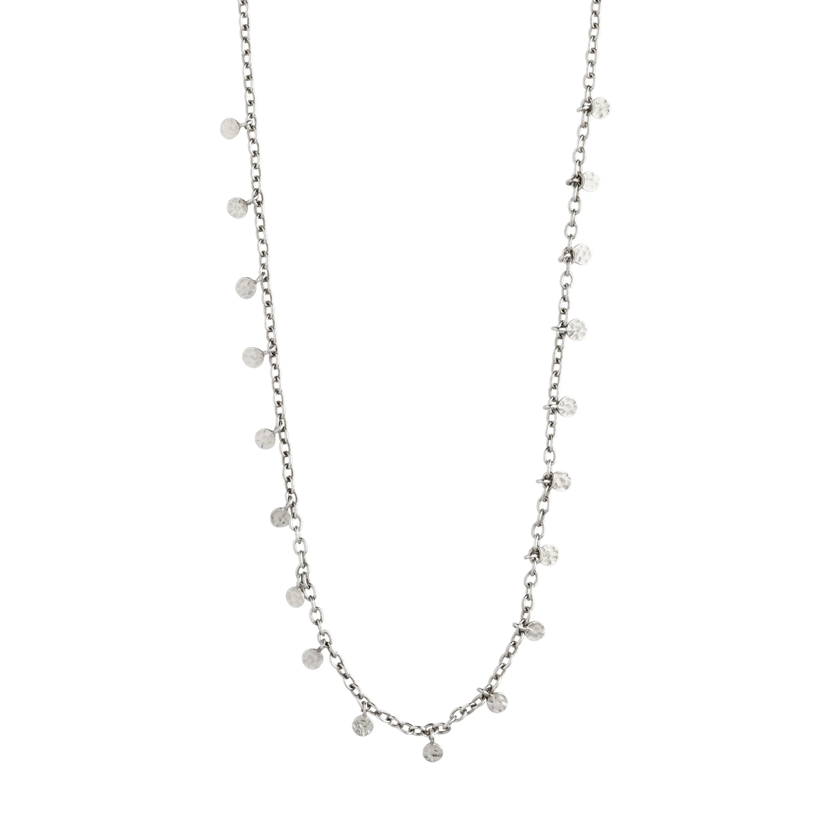 Pilgrim Panna Necklace Silver Plated