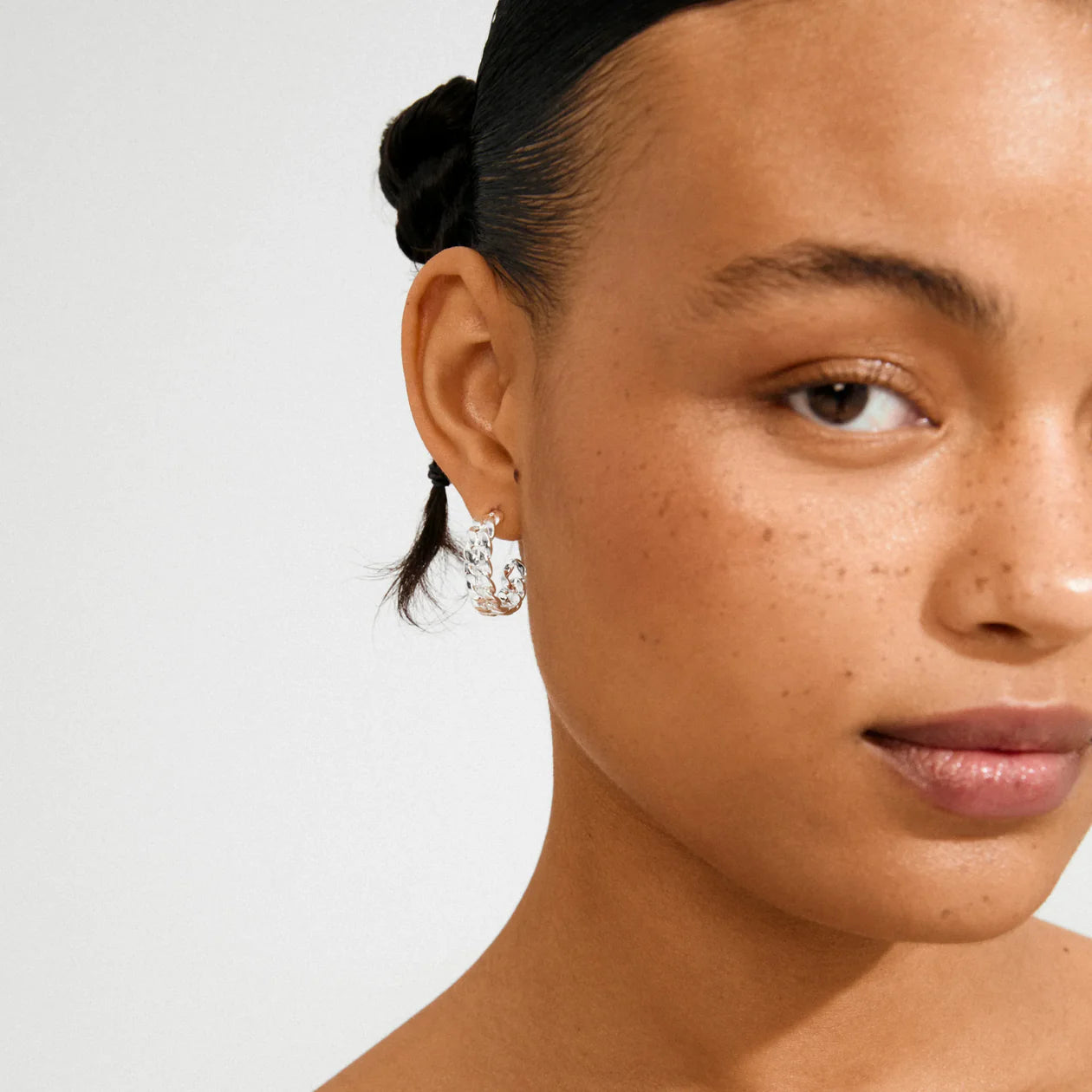 Pilgrim Mayer Earrings Silver Plated