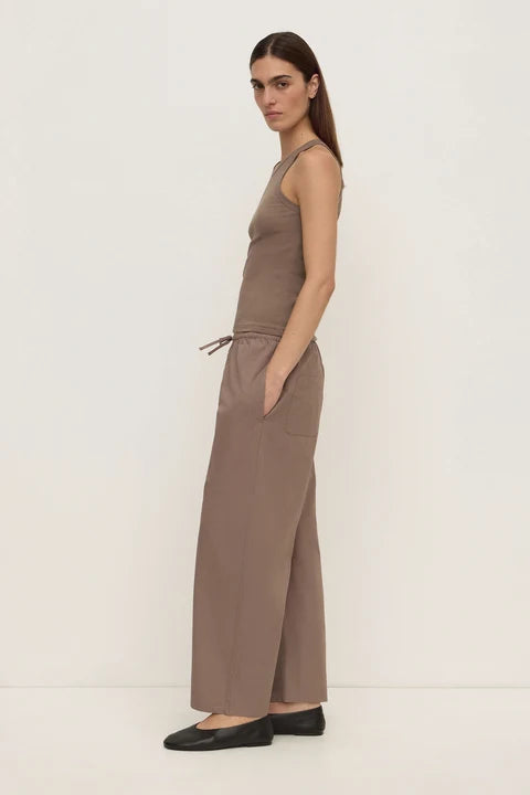 Assembly Label Tabitha Rib Tank Dark Sand