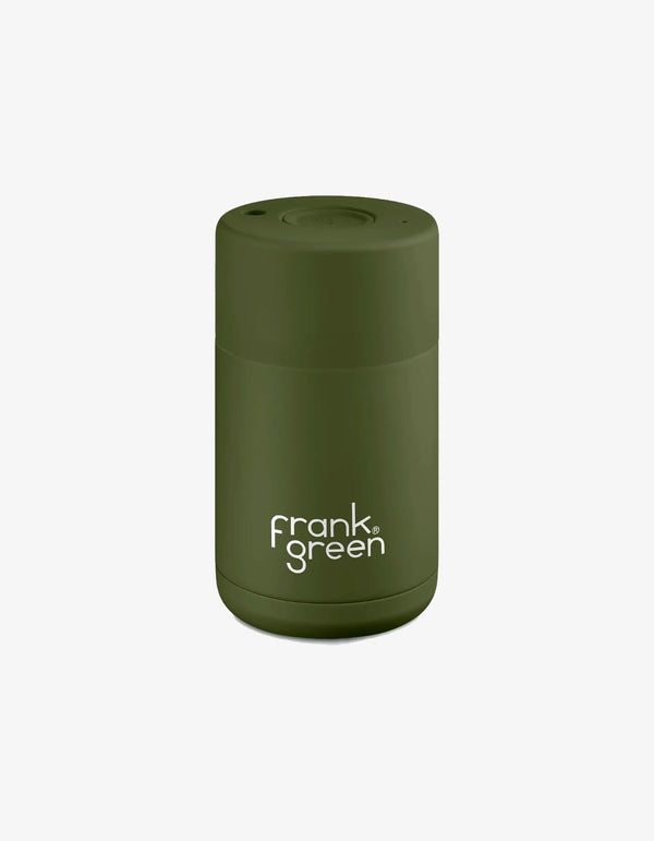 Frank Green Ceramic Reusable Cup 12 oz Khaki