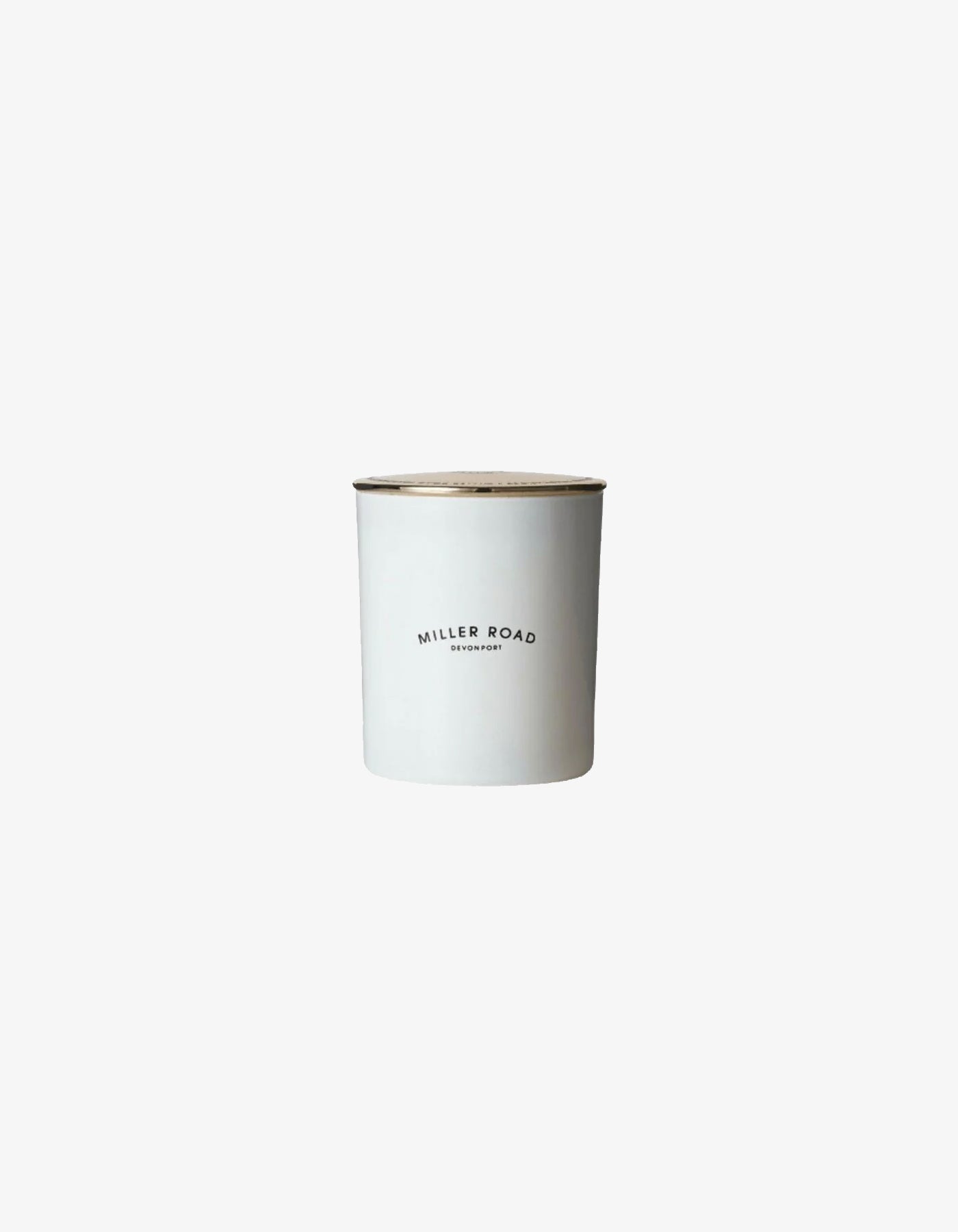 Miller Road White Luxury Candle