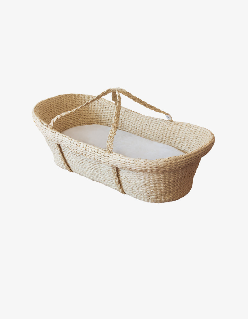 Nature Baby Moses basket & Wool Mattress