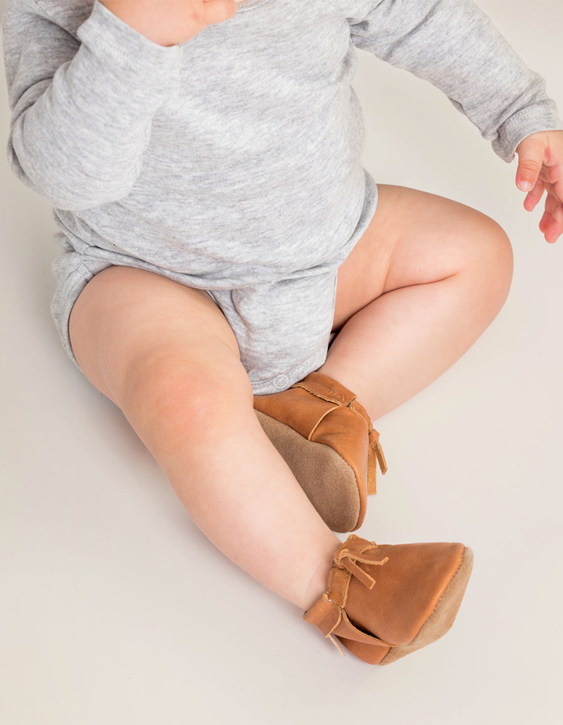 Pretty Brave MOC Leather Baby Shoes
