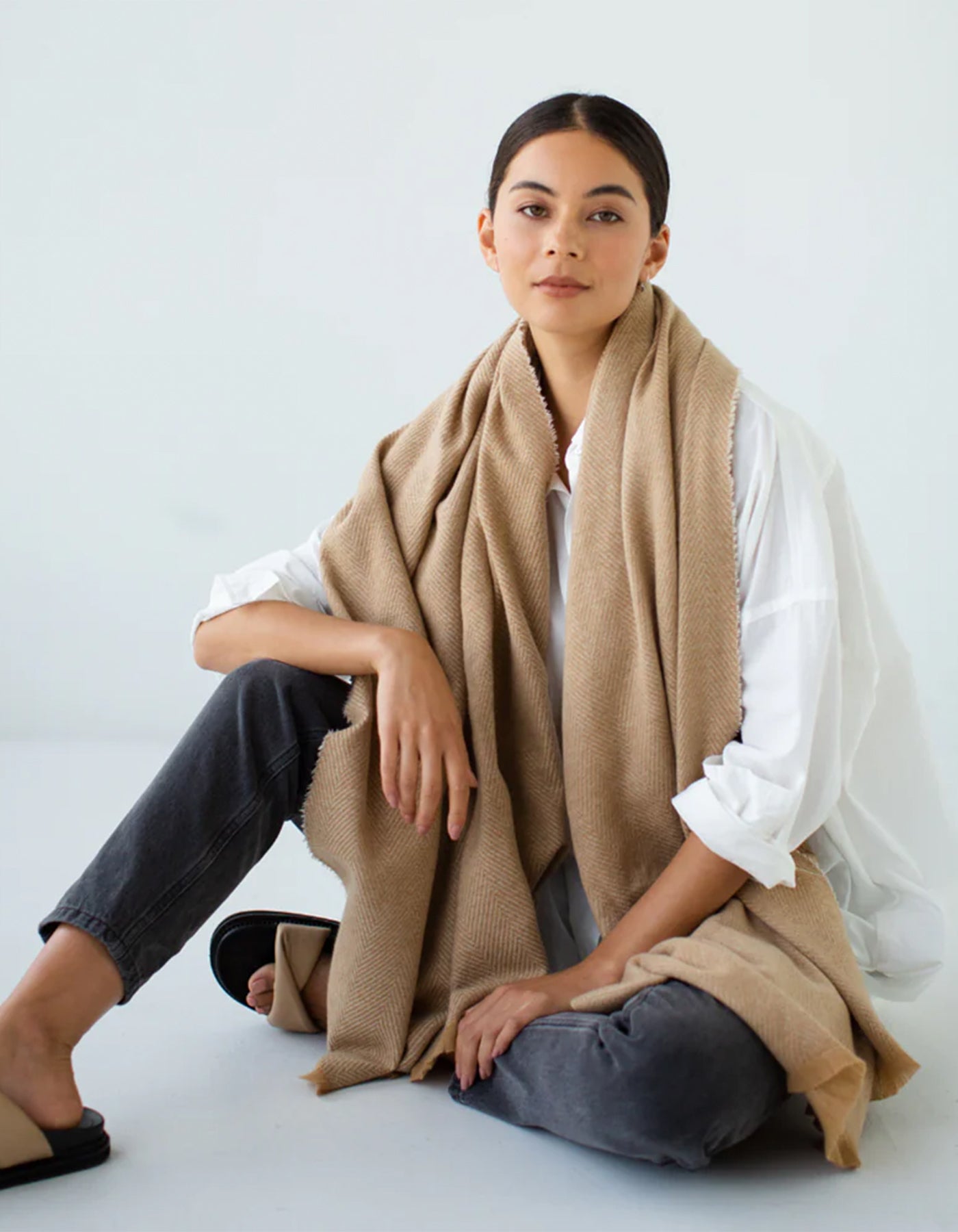 Sophie Store Hey Herringbone Scarf