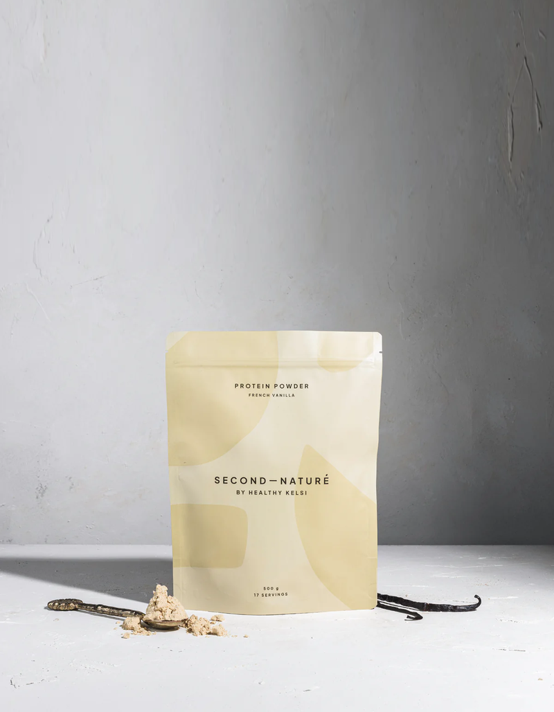 Second Nature By Healthy Kelsi Protein Powder French Vanilla